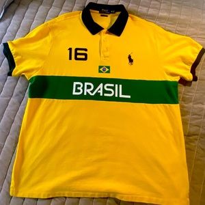 Polo Ralph Lauren Custom Fit Brazil Polo Sz. XXL